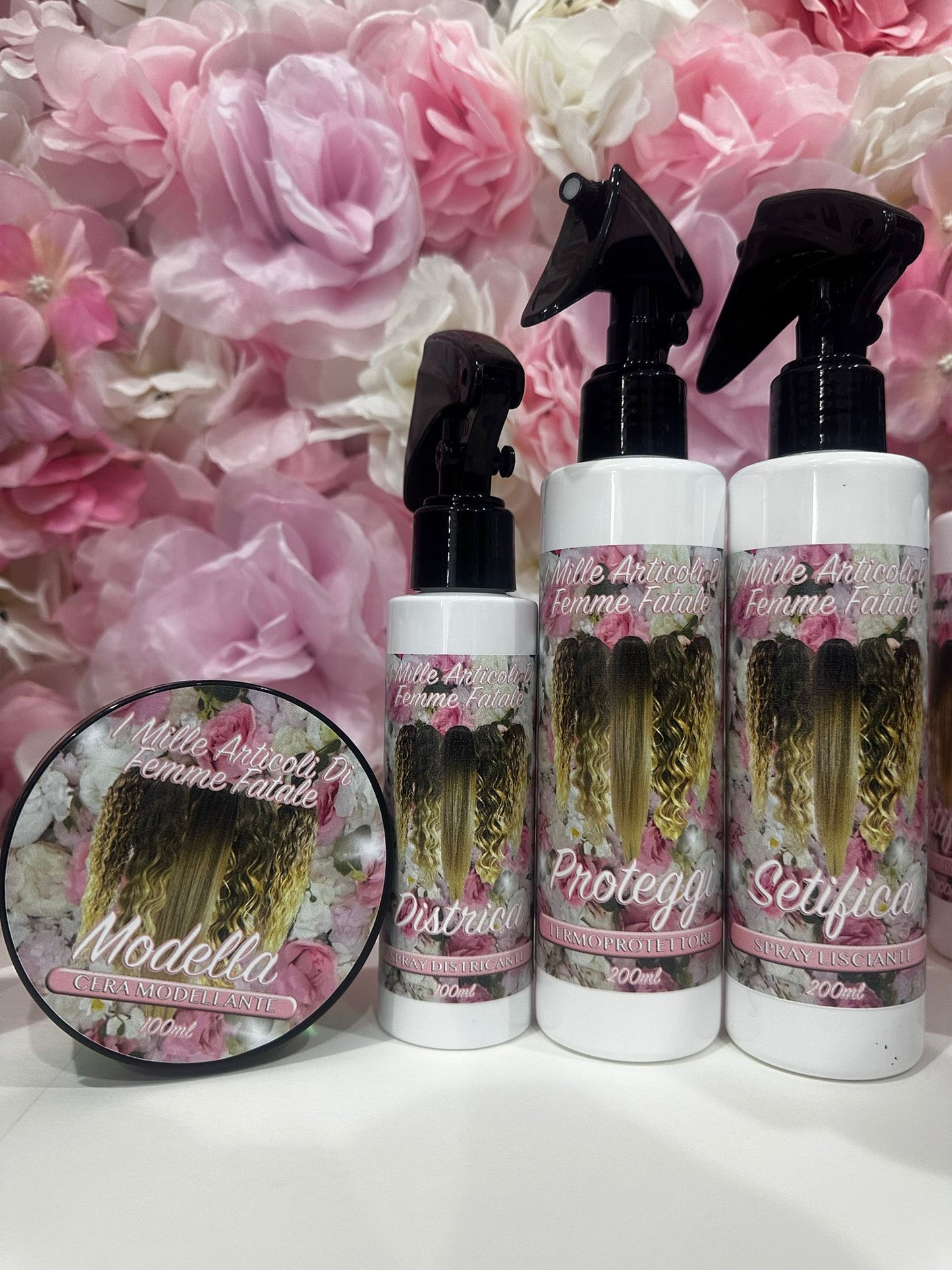 Set Completo Cura Capelli