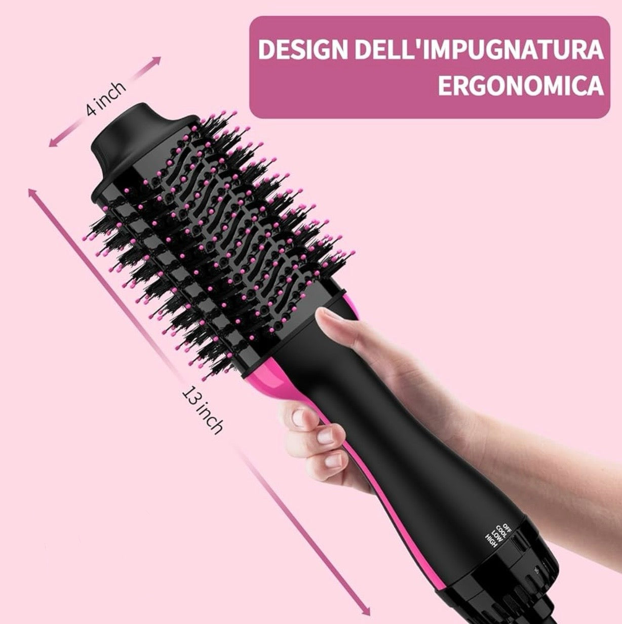 Spazzola Asciugacapelli